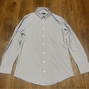 MIZZEN + Main Performance Trim Shirt Long Sleeve Button Up Size Medium